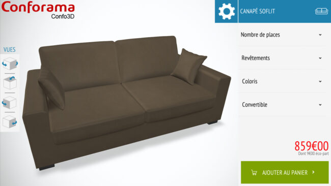 Image conforama 3Dswipe Confo3D