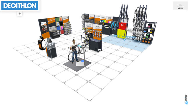 Atelier 3Dswipe Decathlon