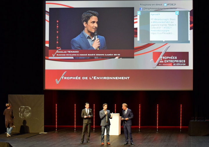 Photo trophée des entreprises 2017