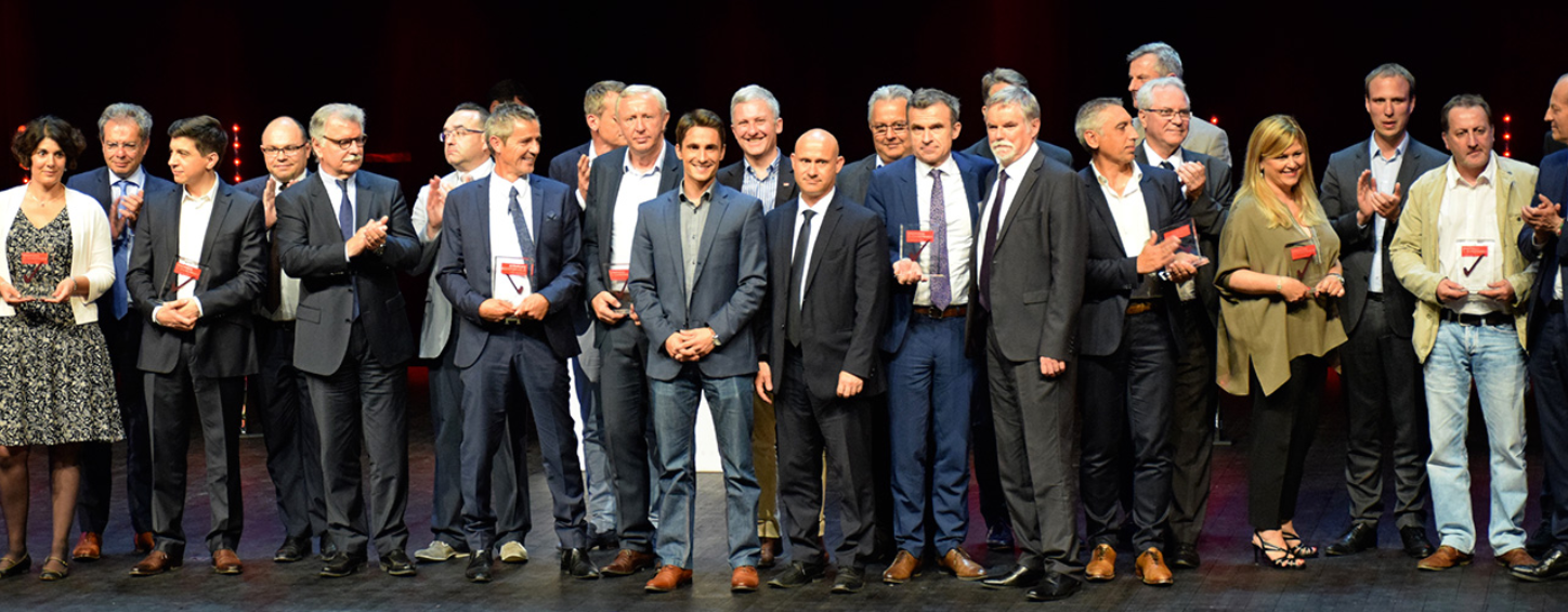 Photo trophée des entreprises 2017